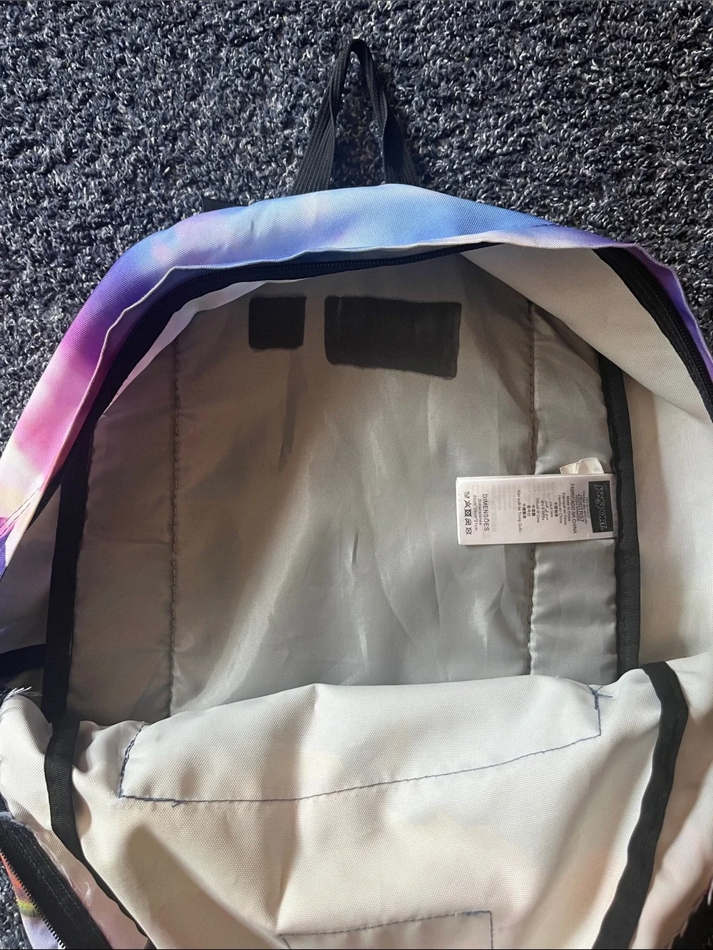 Jansport Multicolor Sunset Scenic Print Backpack